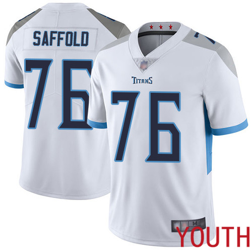 Tennessee Titans Limited White Youth Rodger Saffold Road Jersey NFL Football 76 Vapor Untouchable